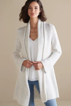 Soft Surroundings Neva Sequin Cardigan> Everyday Styles|Sweaters & Cardigans