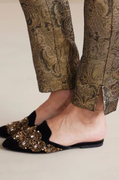 Soft Surroundings Nevina Jacquard Trouser><noscript><img width=