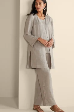 Soft Surroundings Oceo Gauze Tank><noscript><img width=