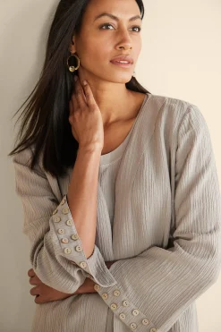 Soft Surroundings Oceo Gauze Topper><noscript><img width=