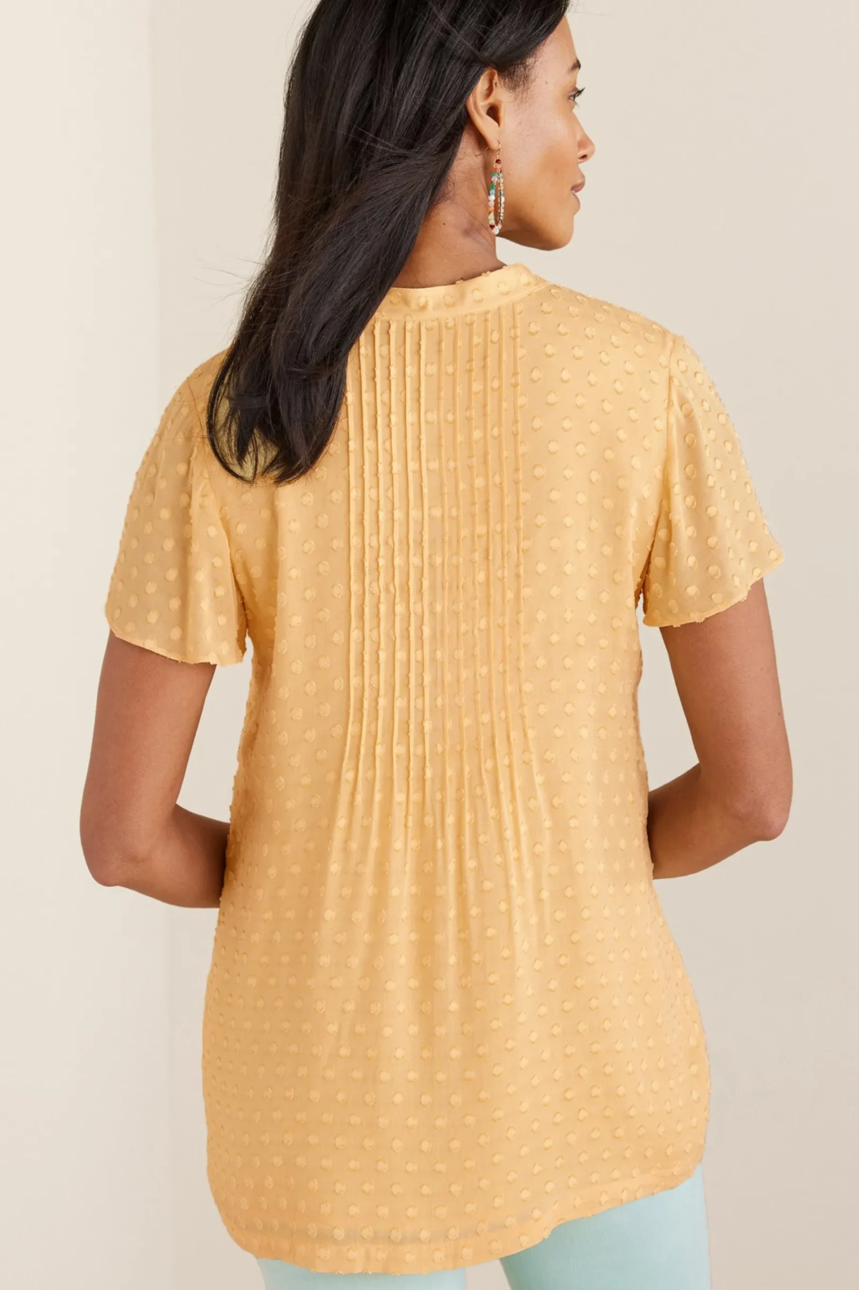 Soft Surroundings Offshore Top> short sleeve|pullovers