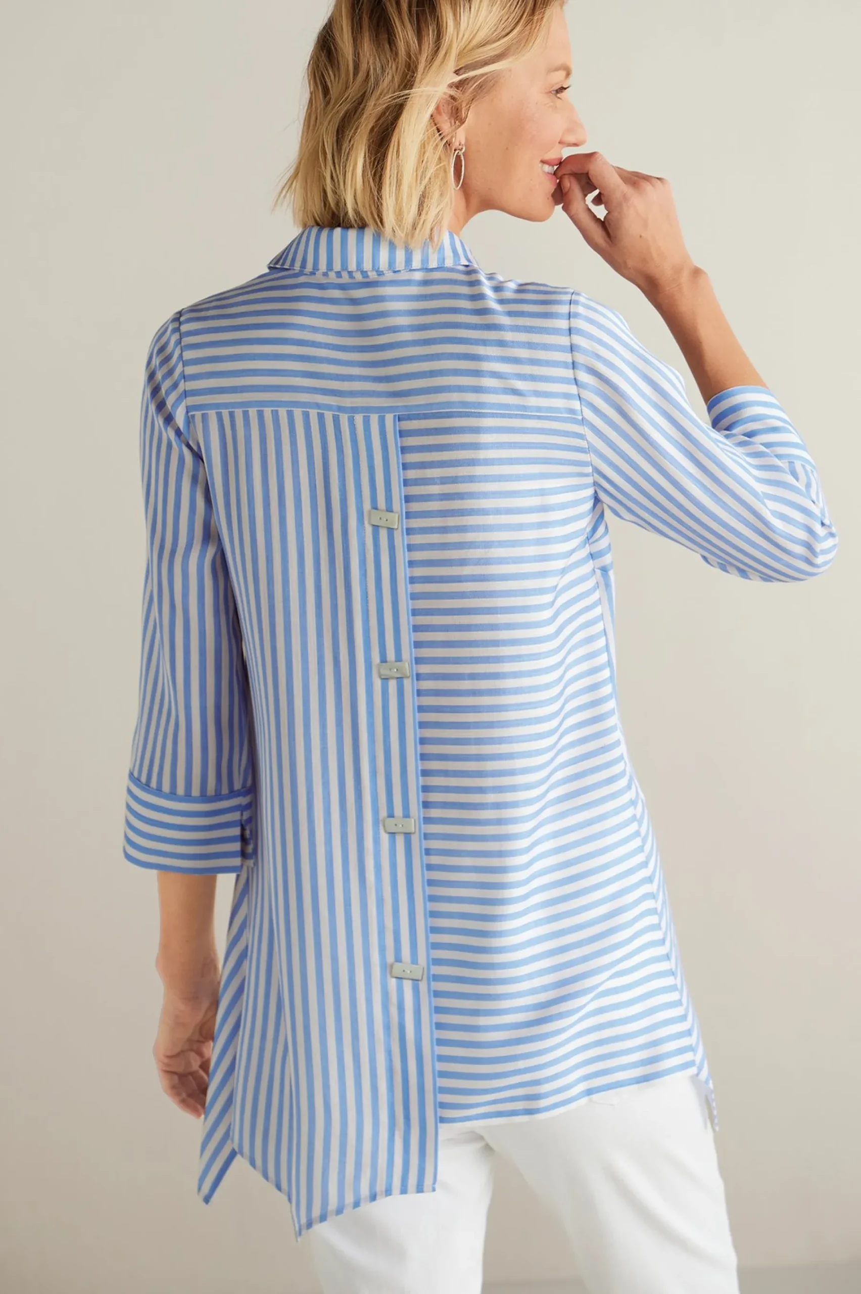 Soft Surroundings On Pointe Shirt> Into The Blues|Vacation Shop