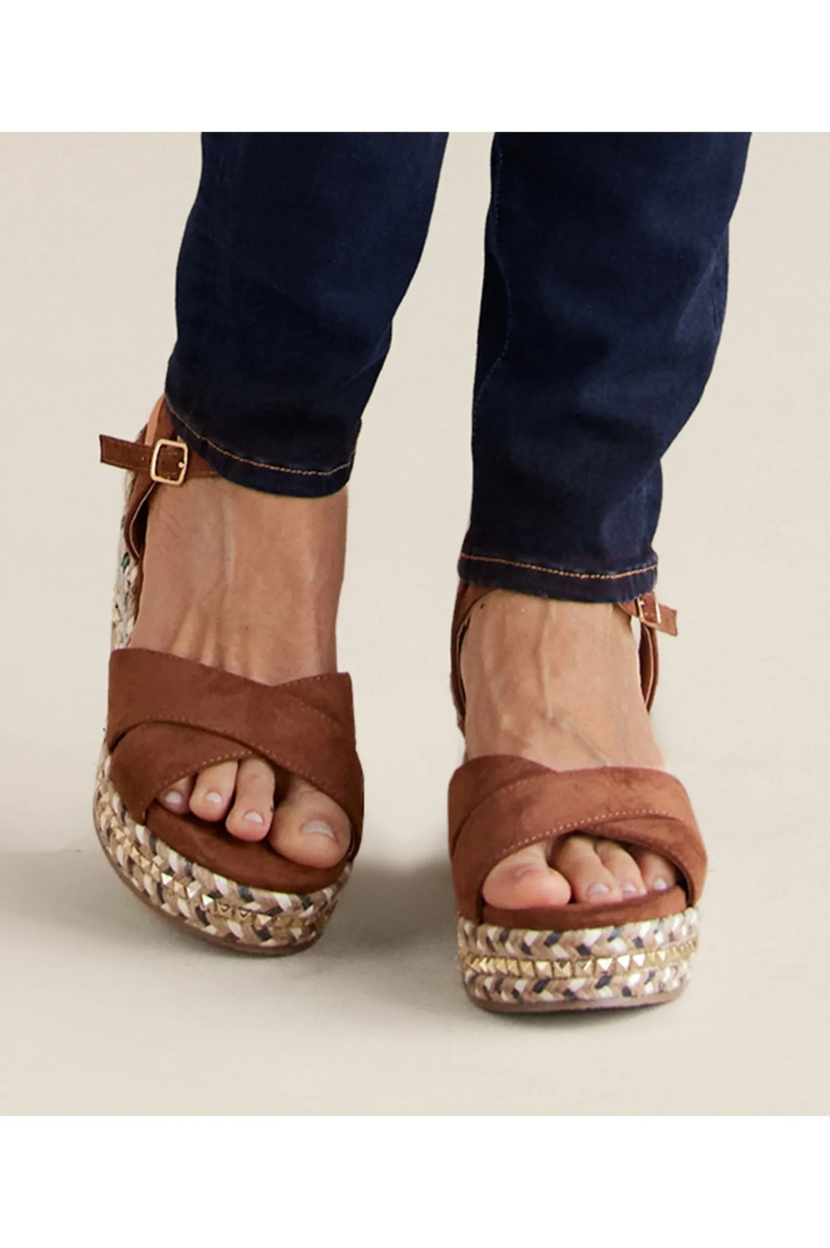 Soft Surroundings Patrizia Sloane Wedge> sandals|heels