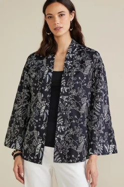 Soft Surroundings Petites Beatrix Topper> Global Artistry|Jackets & Coats