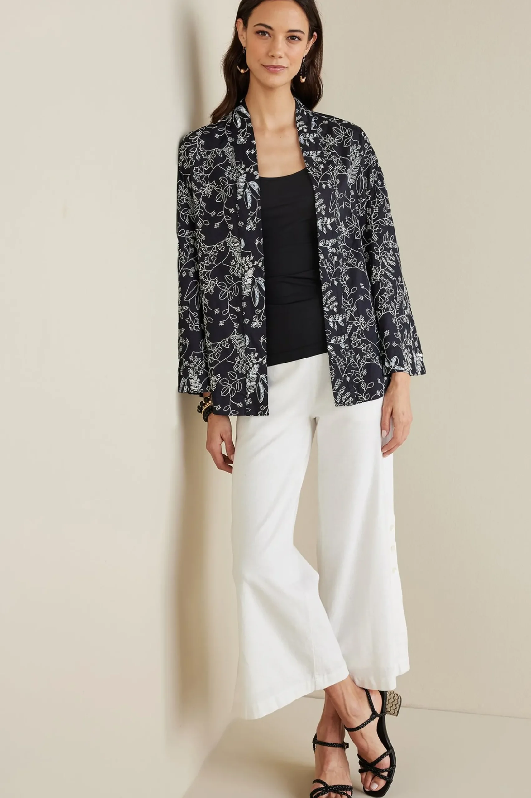 Soft Surroundings Petites Beatrix Topper> Global Artistry|Jackets & Coats