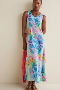 Soft Surroundings Petites Brenda Maxi Dress><noscript><img width=