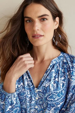 Soft Surroundings Petites Celia Top><noscript><img width=