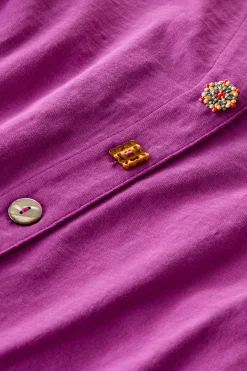 Soft Surroundings Petites Danielle Button Dress><noscript><img width=