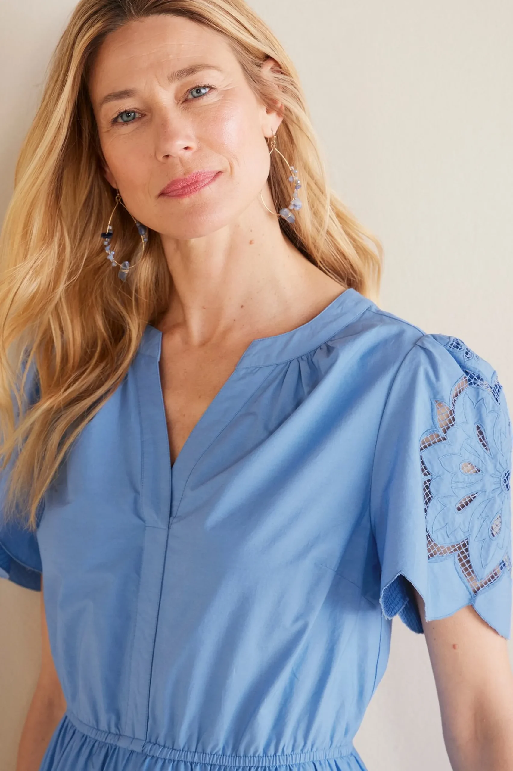 Soft Surroundings Petites Dorothy Maxi Dress> Feminine Flourish|Into The Blues