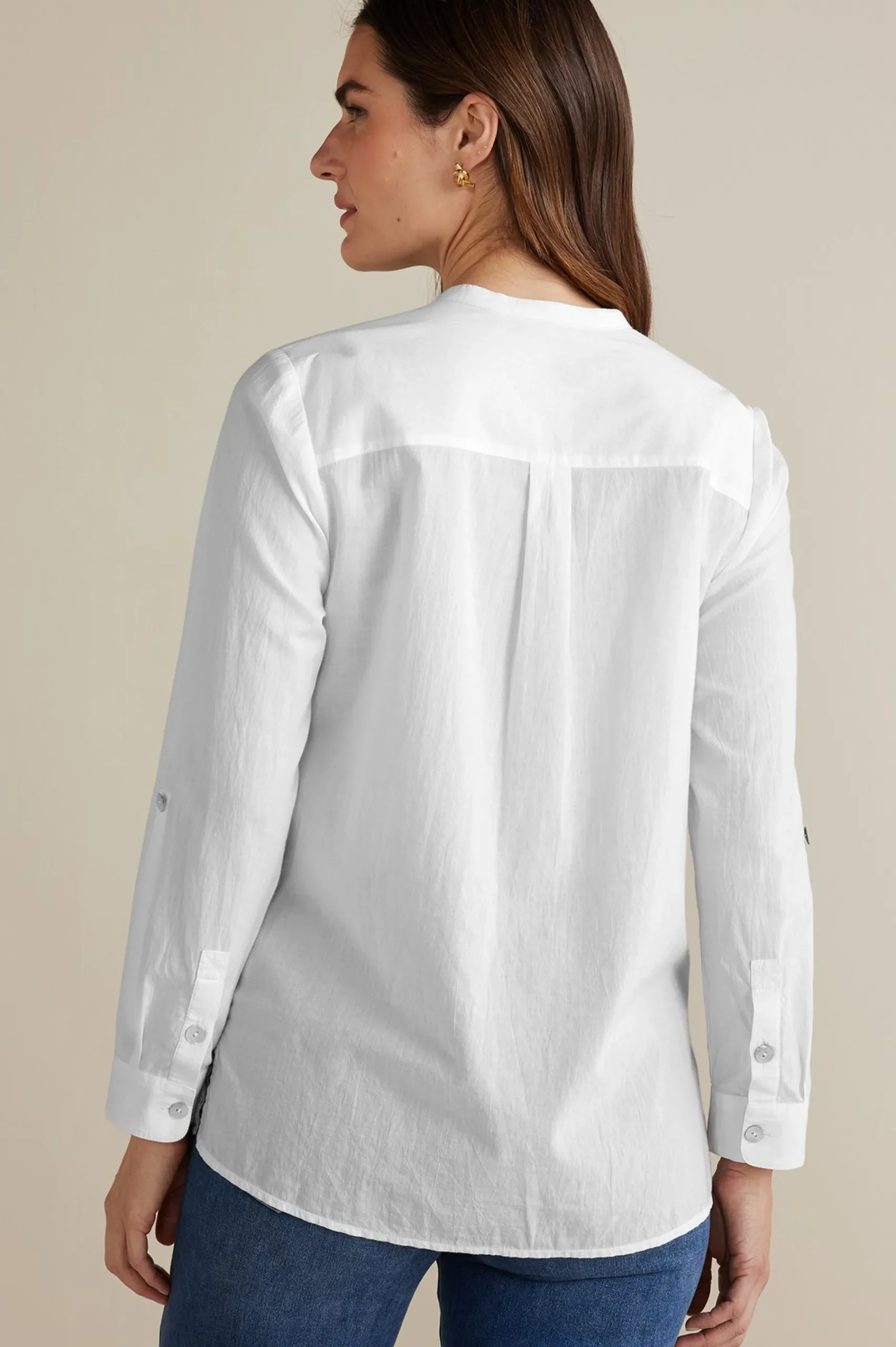 Soft Surroundings Petites Eleanor Crochet Shirt> Feminine Flourish|Global Artistry