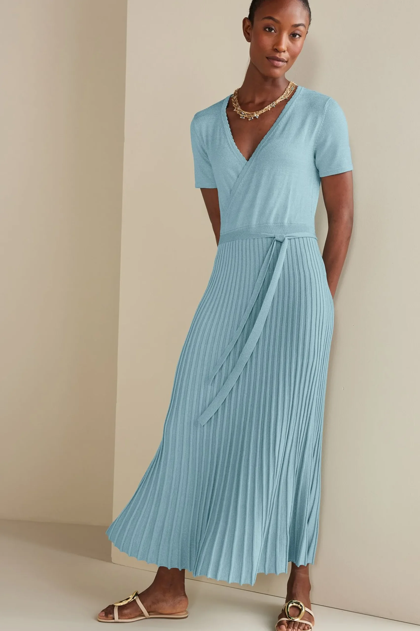 Soft Surroundings Petites Janelle Maxi Dress> Into The Blues|Dresses