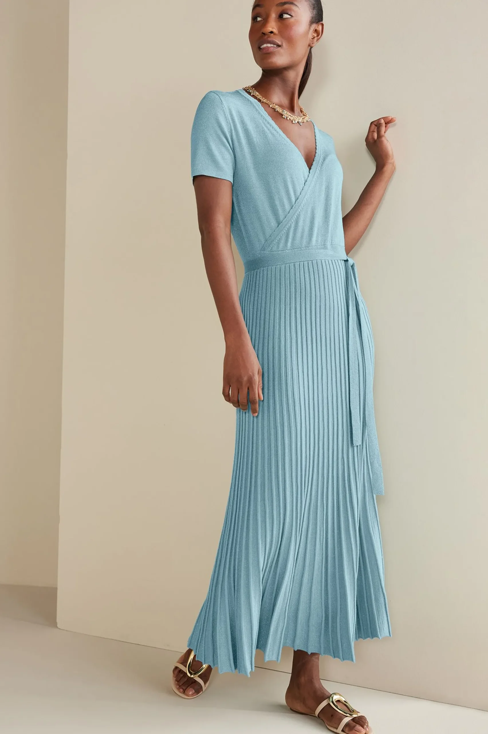 Soft Surroundings Petites Janelle Maxi Dress> Into The Blues|Dresses