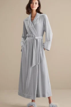 Soft Surroundings Petites Silk Velvet Robe> Sleepwear & Lounge