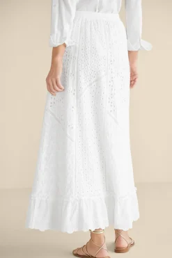 Soft Surroundings Porfiria Embellished Skirt><noscript><img width=