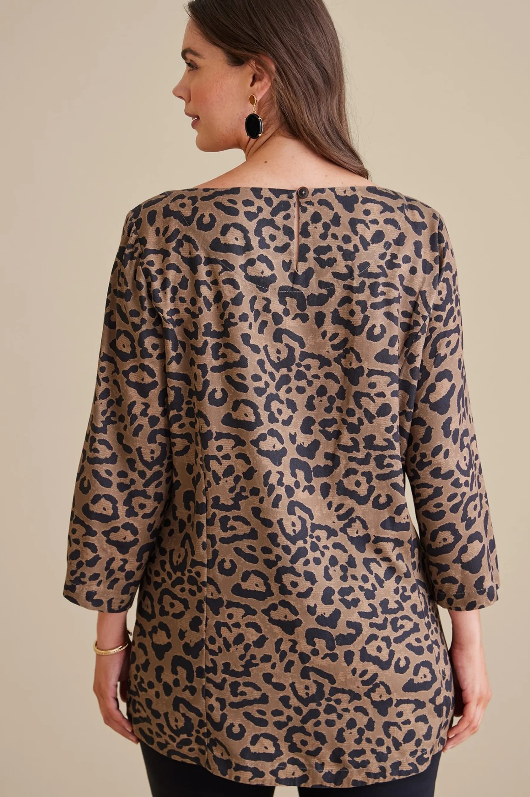 Soft Surroundings Raelynn Lyocell Pullover> wrist length|pullovers