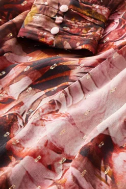 Soft Surroundings Rina Silk Dress><noscript><img width=