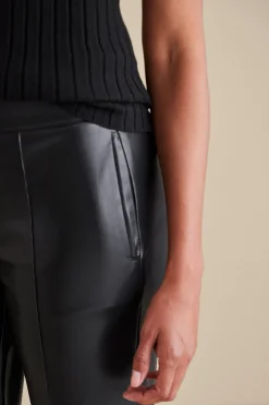 Soft Surroundings Rivka Faux Leather Pants><noscript><img width=