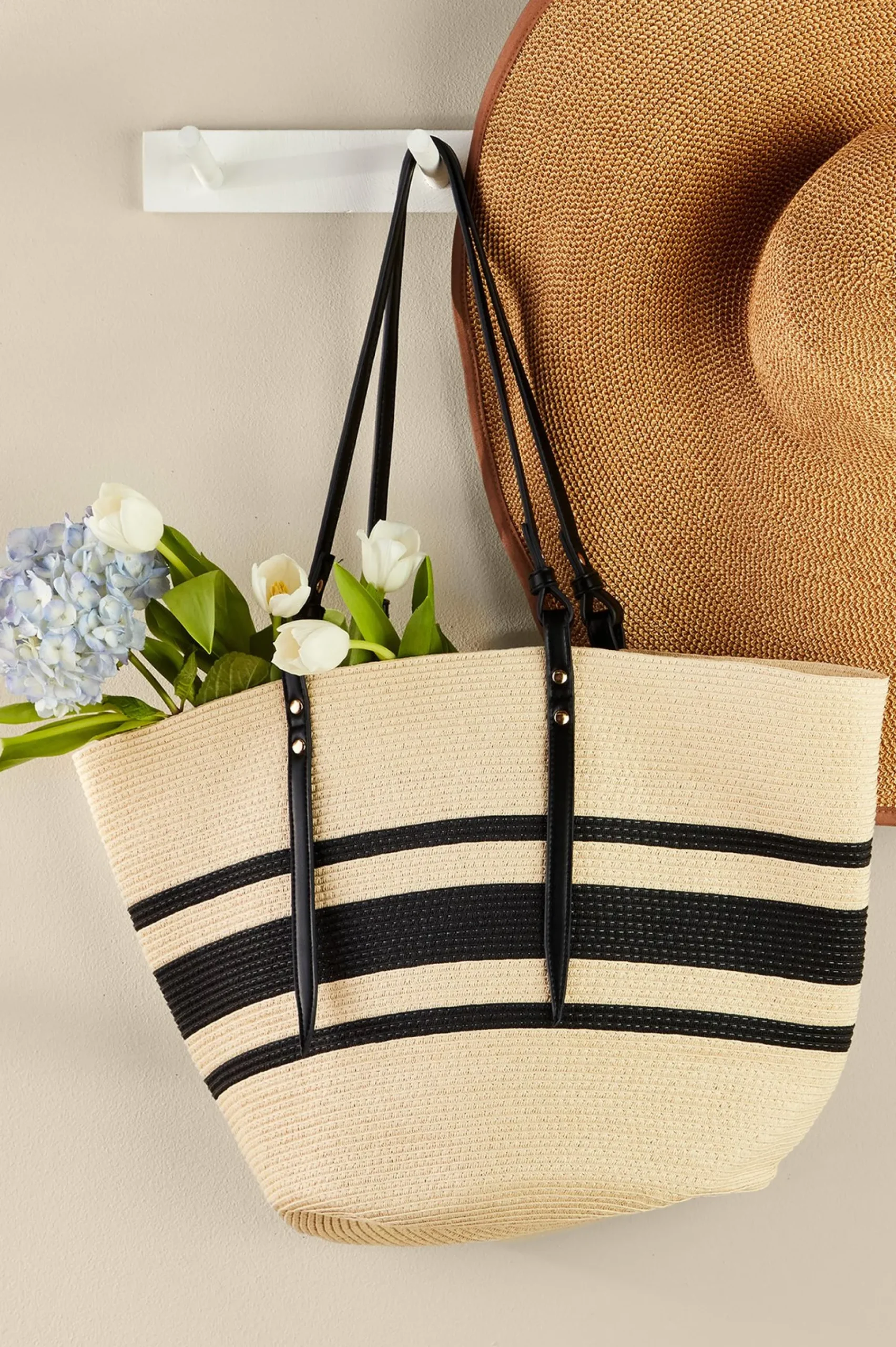 Soft Surroundings Rosalie Stripe Tote> Handbags