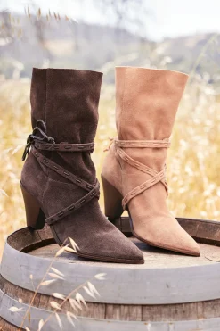 Soft Surroundings Schutz Portia Belted Bootie> boots