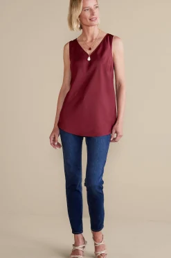 Soft Surroundings Selena Tank> Everyday Styles|sleeveless