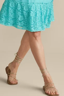 Soft Surroundings Seychelles Lilac Sandal><noscript><img width=