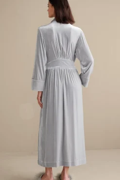 Soft Surroundings Silk Velvet Robe><noscript><img width=