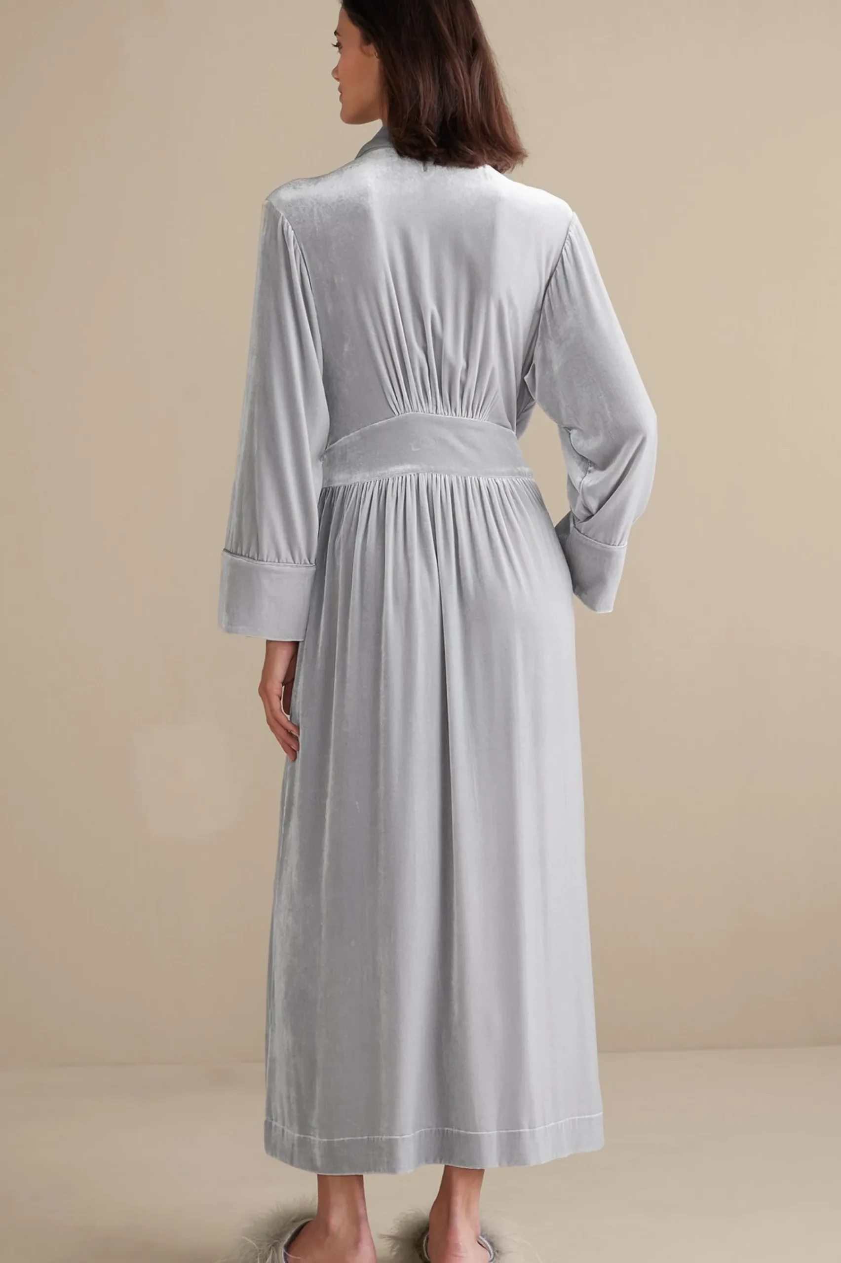 Soft Surroundings Silk Velvet Robe> Sleepwear & Lounge|EVelvet Styles