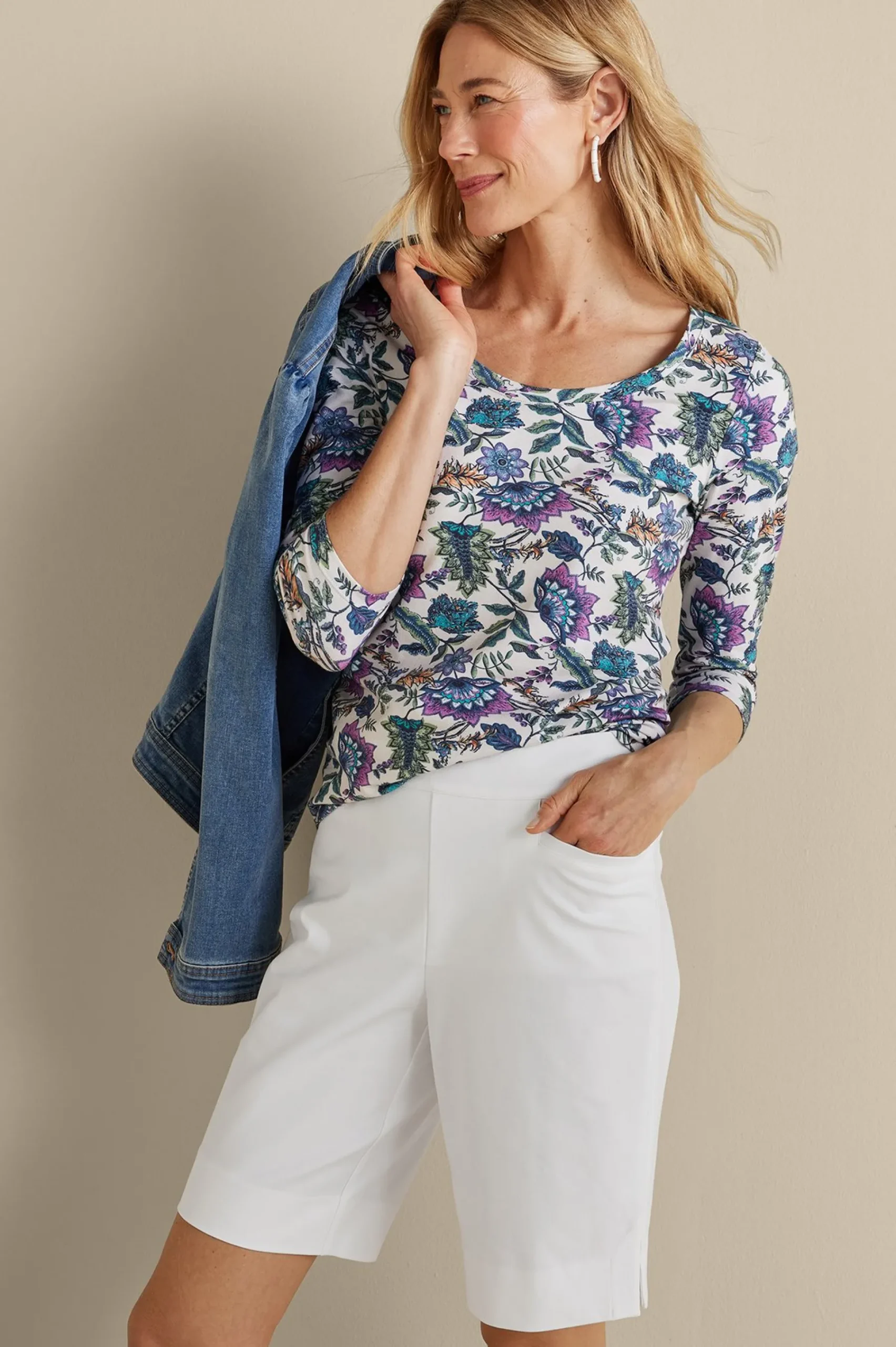 Soft Surroundings Soft Essential™ Superla Shorts> Soft Essential Styles|Vacation Shop