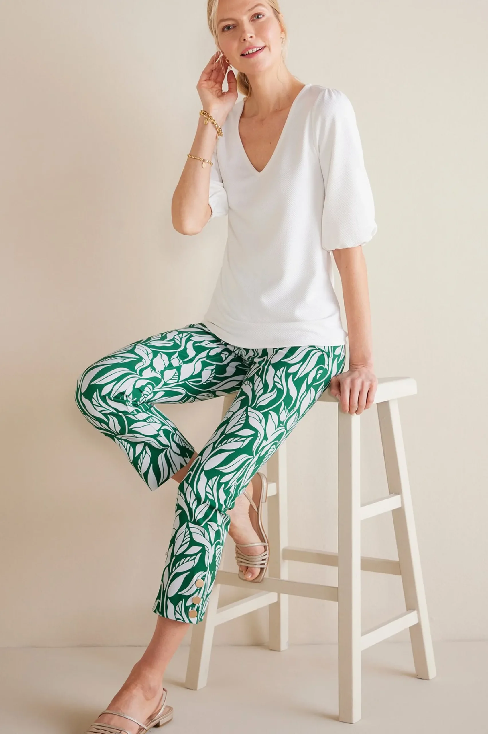 Soft Surroundings Soft Essential™ Superla Slim Leg Crop Pants> Soft Essential Styles|Vacation Shop