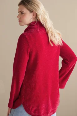 Soft Surroundings Soft Winds Chenille Tunic Sweater><noscript><img width=