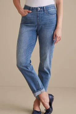 Soft Surroundings The Ultimate Denim Relaxed Straight Jeans> Everyday Styles