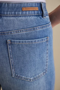 Soft Surroundings The Ultimate Denim Relaxed Straight Jeans><noscript><img width=