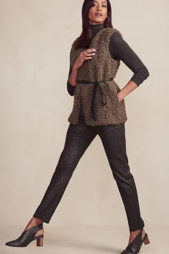 Soft Surroundings Ultimate Denim Animal Straight Leg Jeans><noscript><img width=