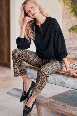 Soft Surroundings Ultimate Denim Kick Flare Jeans><noscript><img width=