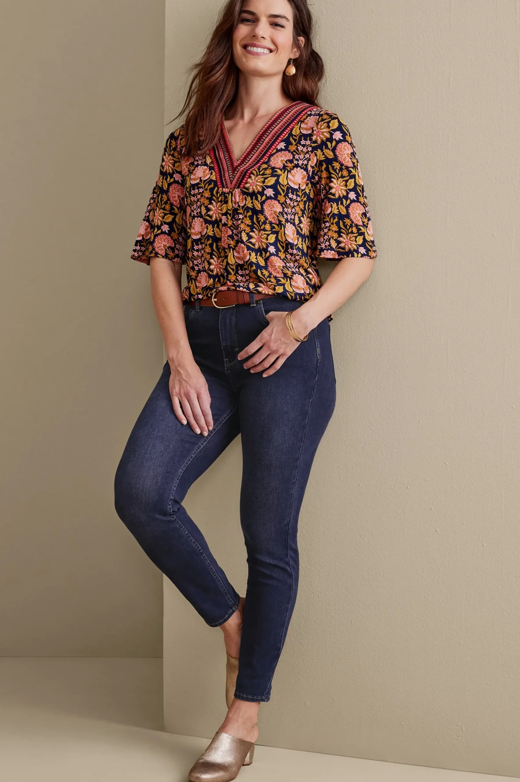 Soft Surroundings Ultimate Denim Skinny Ankle Jeans> Everyday Styles|Wear Now Styles