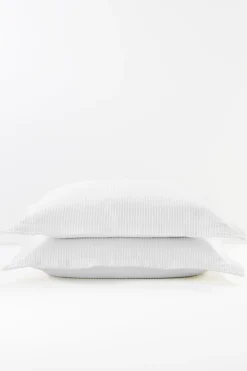 Soft Surroundings Waffle Matelassé Euro Sham><noscript><img width=